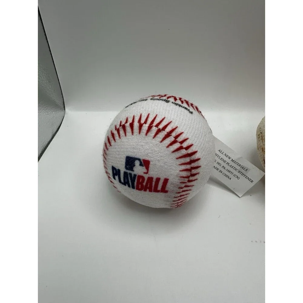 Little Tikes & MLB Play Ball Toy Balls Lot of 3 Baseball Basketball Kids